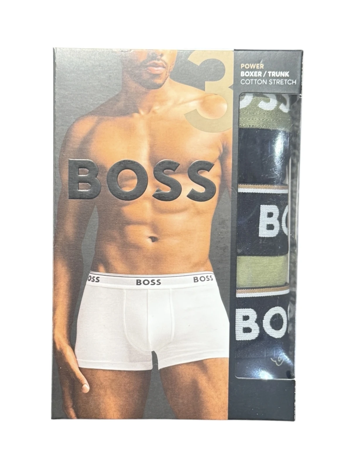BOSS HBB Boxershorts im 3er Pack TRUNK 3P POWER DESIGN – Bild 2