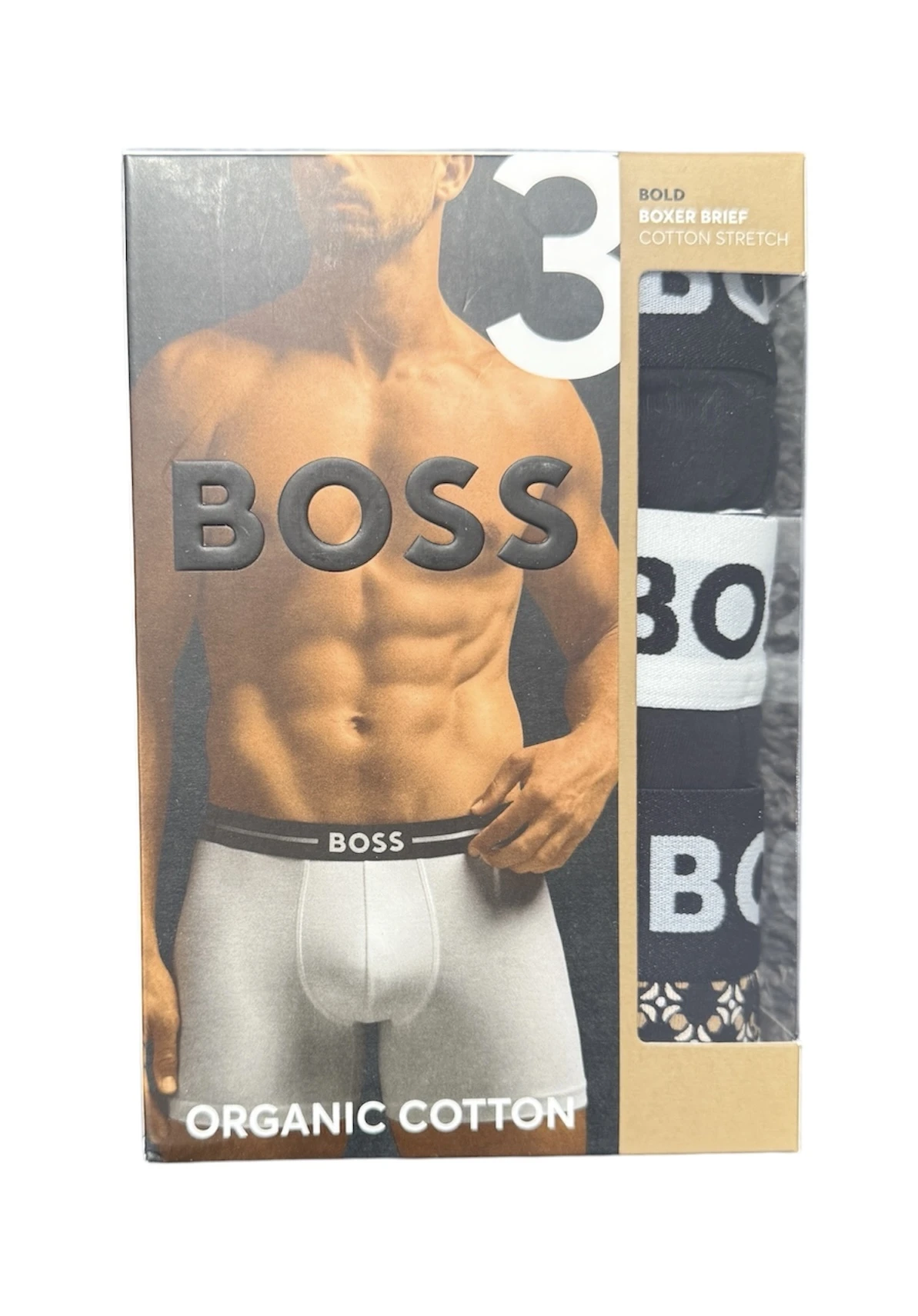BOSS HBB Boxershorts im 3er Pack BOXER BR 3P BOSS ONE – Bild 2