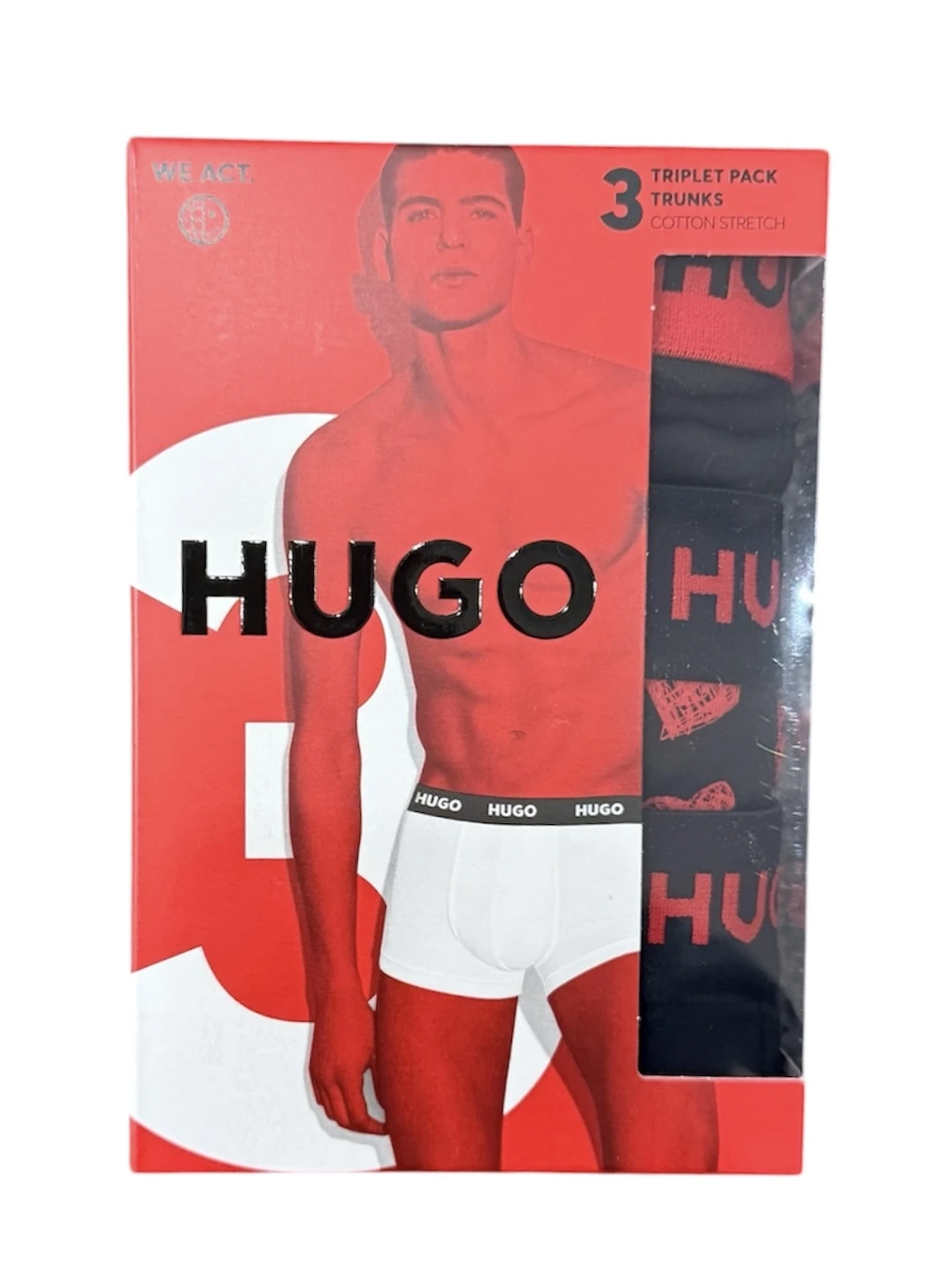 HUGO Boxershorts im Dreierpack TRUNK TRIPLET DESIGN – Bild 2