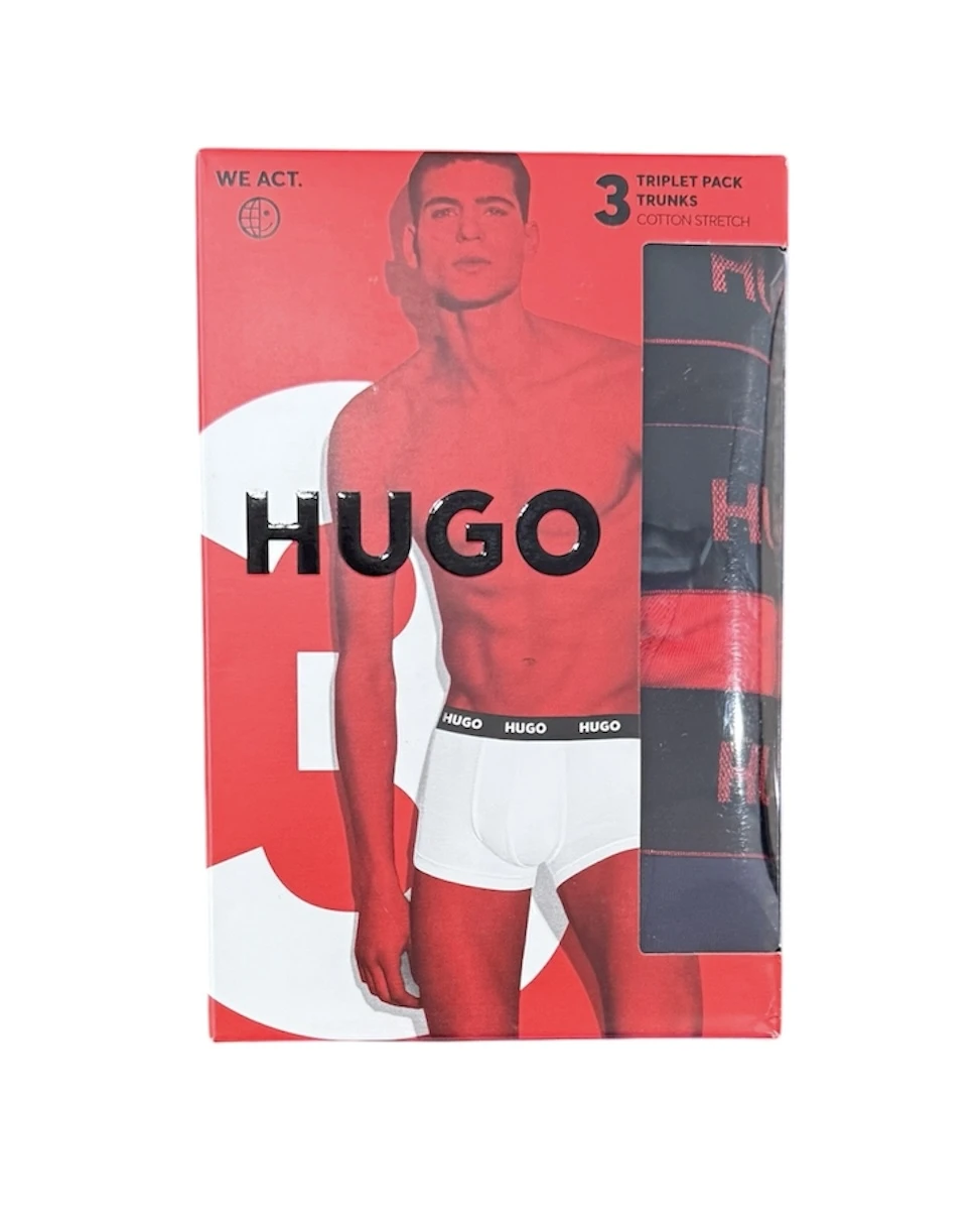 HUGO Boxershorts im Dreierpack TRUNK TRIPLET PACK – Bild 2