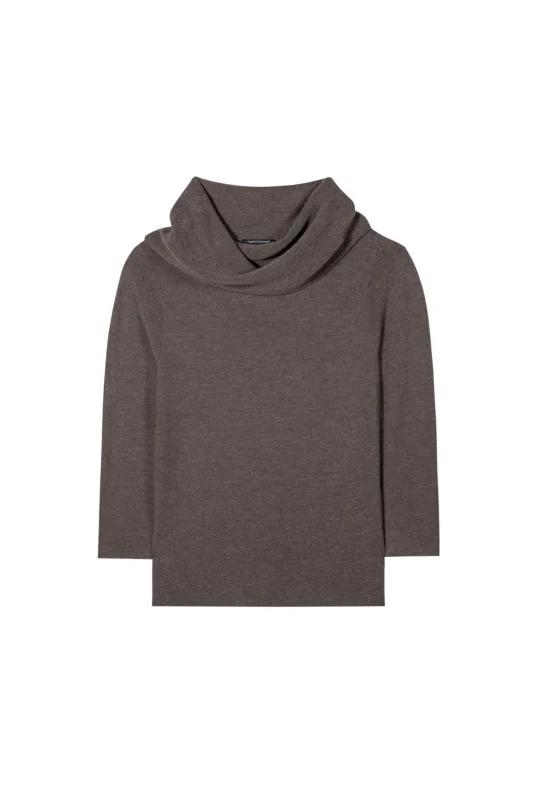 LUISA CERANO Pullover SCHALKRAGEN