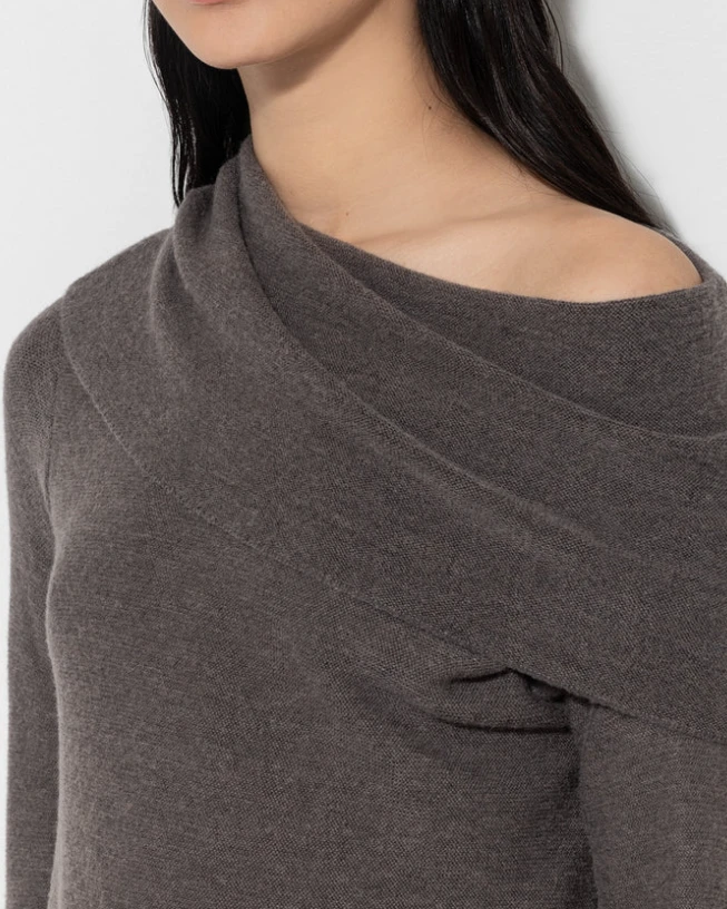 LUISA CERANO Pullover SCHALKRAGEN – Bild 4