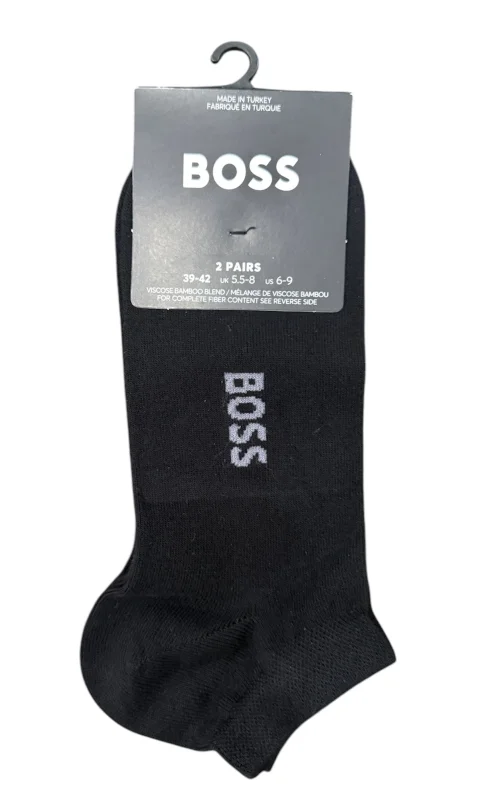 BOSS HBB Sneakersocken im Doppelpack 2P AS LOGO BAMBOO