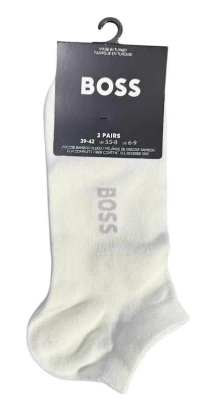 BOSS HBB Sneakersocken im Doppelpack 2P AS LOGO BAMBOO