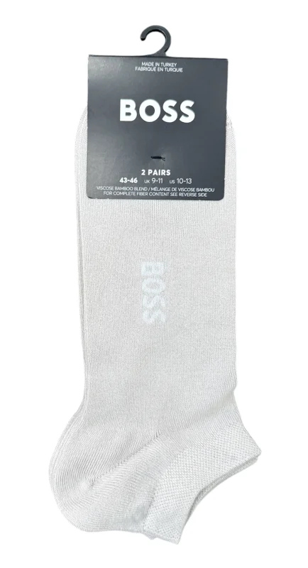 BOSS HBB Sneakersocken im Doppelpack 2P AS LOGO BAMBOO
