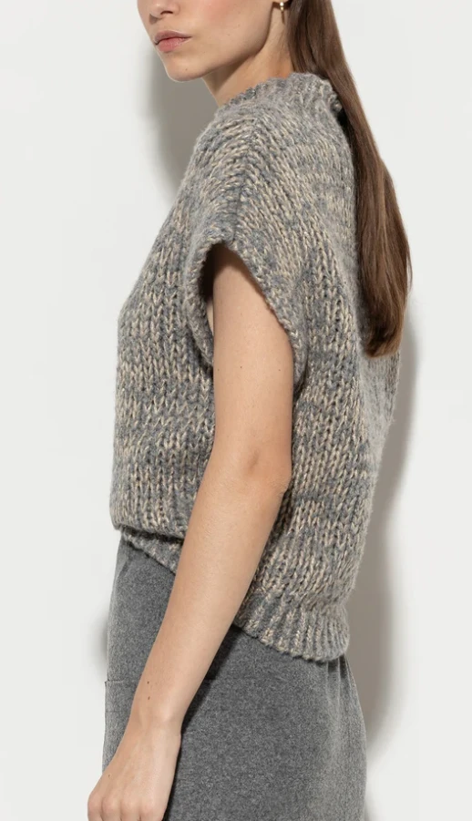 LUISA CERANO Pullunder BOUCLÈ – Bild 3