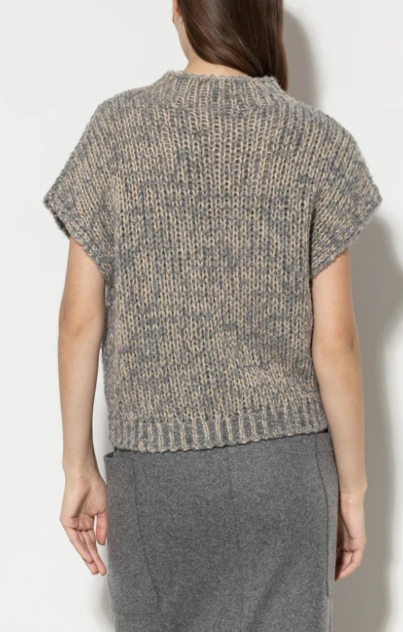 LUISA CERANO Pullunder BOUCLÈ – Bild 4