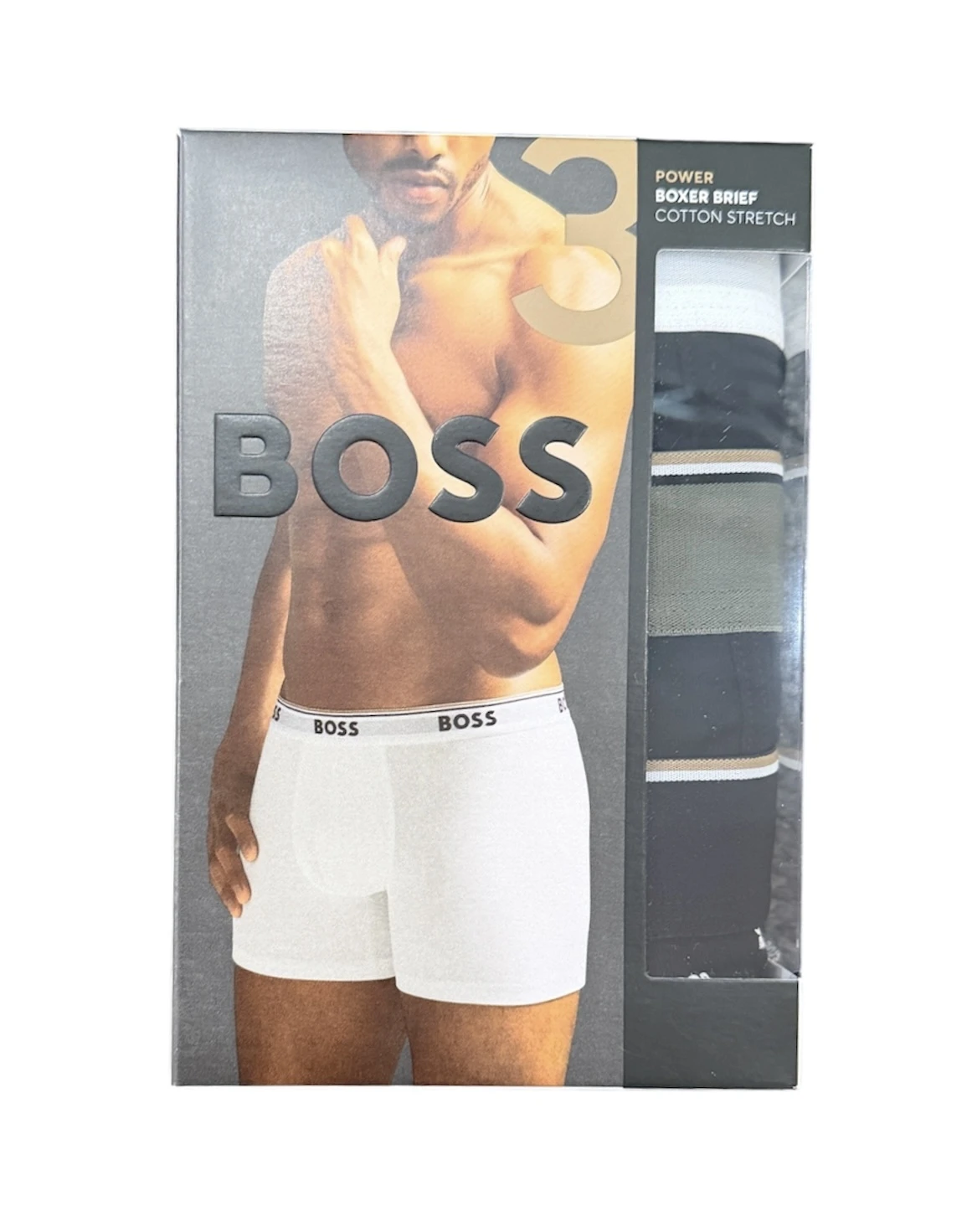 Boxershorts im 3er Pack BOXER 3P POWER DES – Bild 2