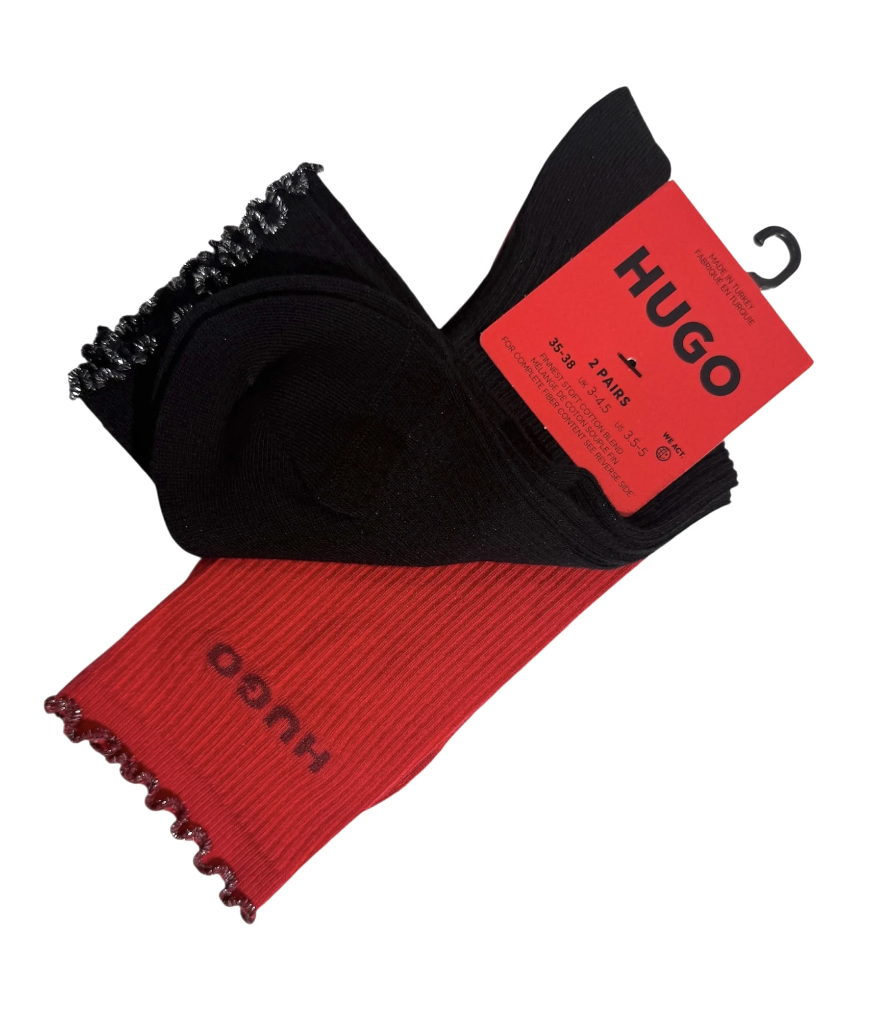 HUGO Socken im 2er Pack LETTUCE CC – Bild 2