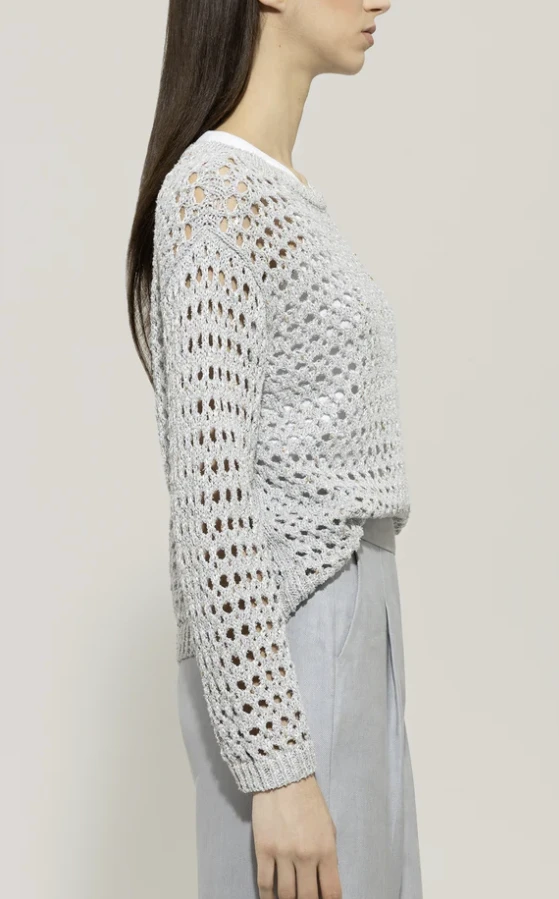 LUISA CERANO Pullover FANCY-GARN – Bild 3