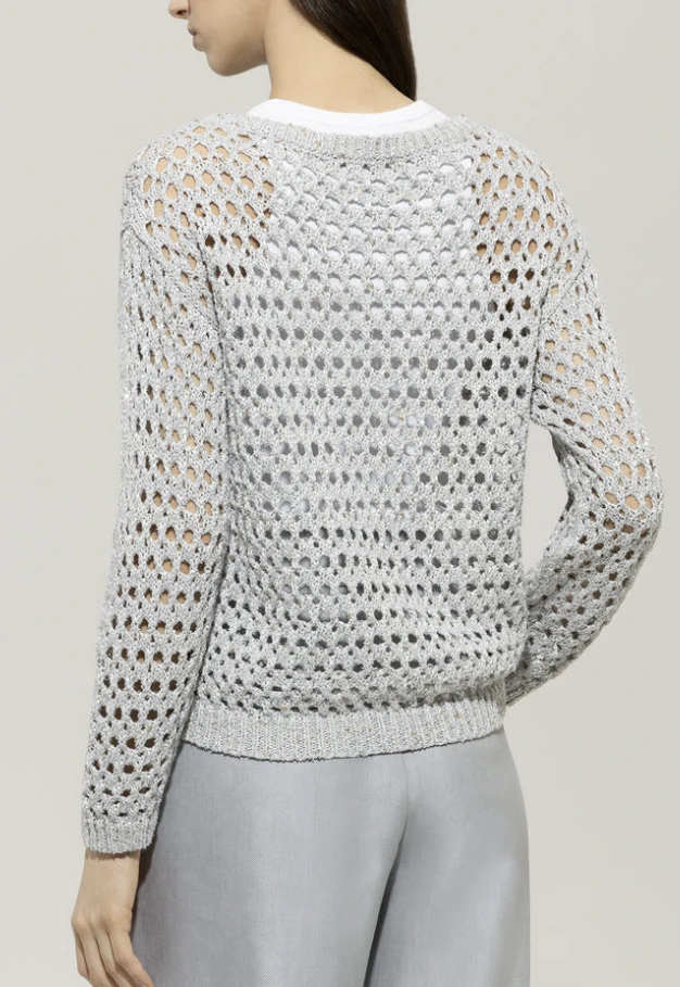 LUISA CERANO Pullover FANCY-GARN – Bild 4