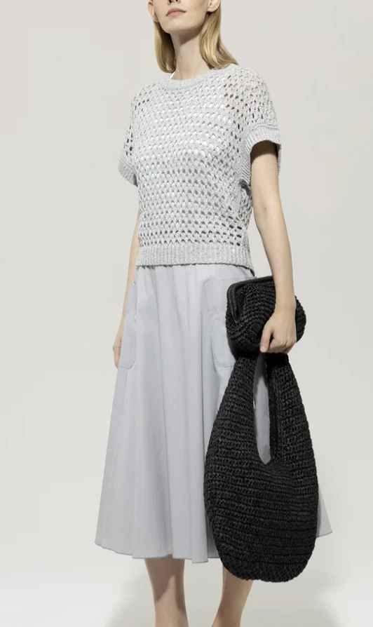 LUISA CERANO Stricktop FANCY-GARN – Bild 2