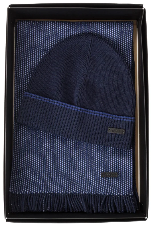 BOSS HBB Set Mütze-Schal HERNESTO_SET