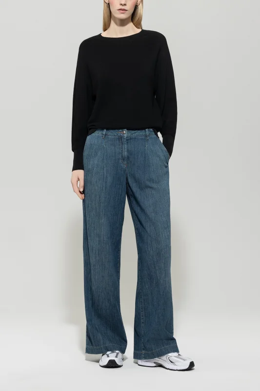 LUISA CERANO Pullover LINKS-STRUKTUR