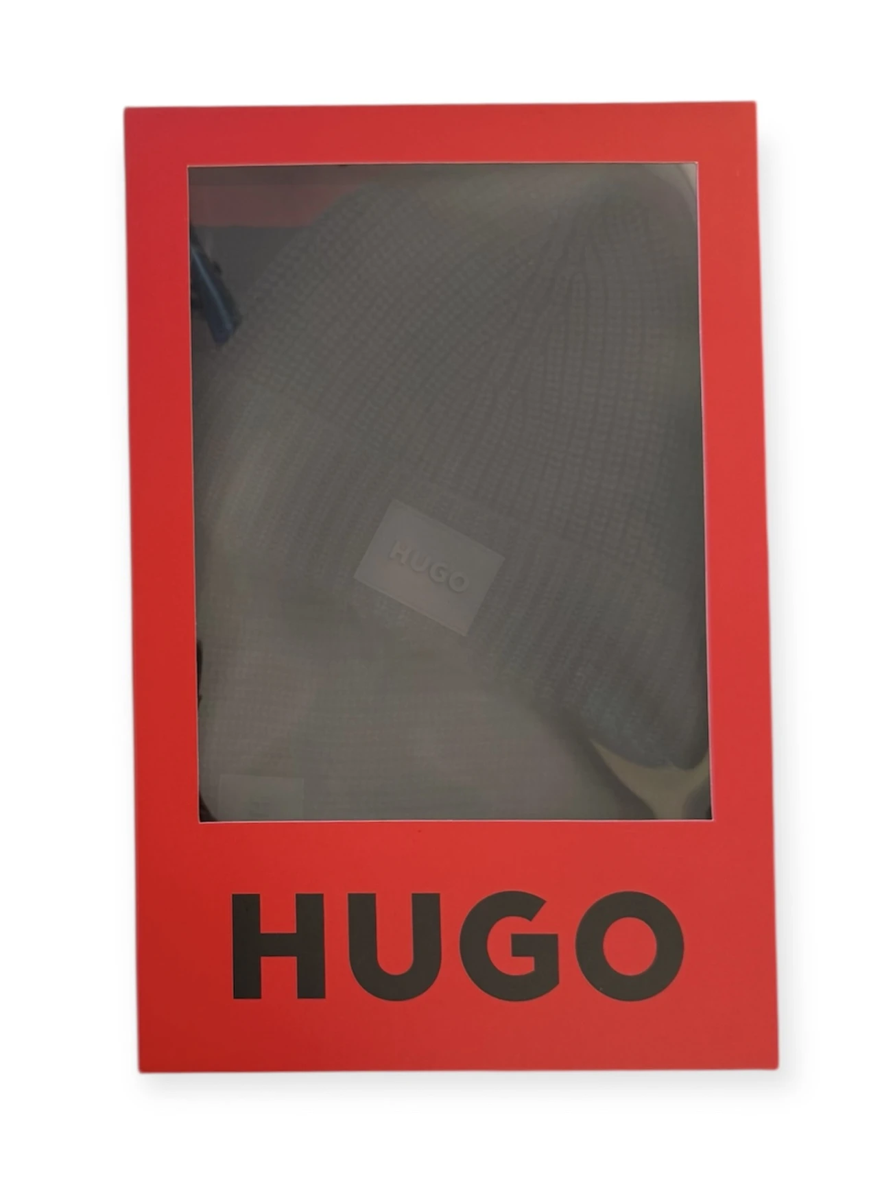 HUGO Geschenk-Set mit Schal und Mütze ZAGO – Bild 3