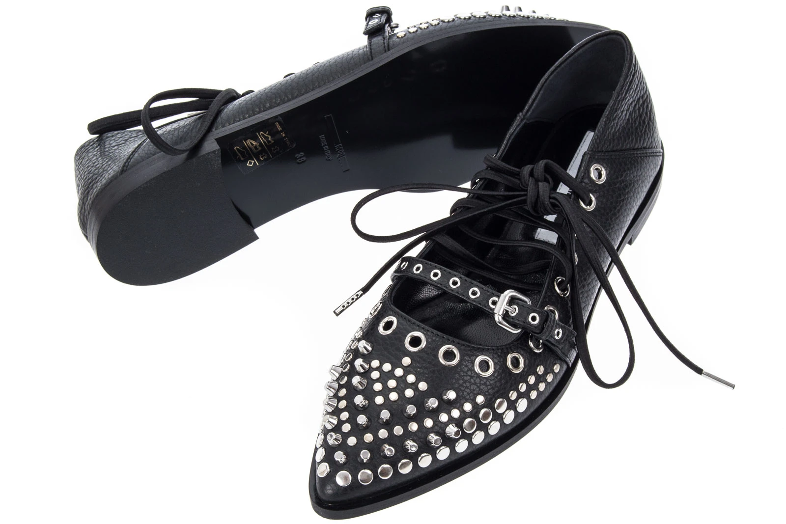 MCQ ALEXANDER MCQUEEN Ballerina DAREST LACED FLAT – Bild 2