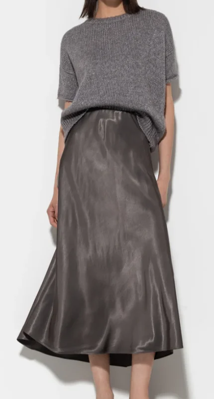 LUISA CERANO Midi-Rock SATIN