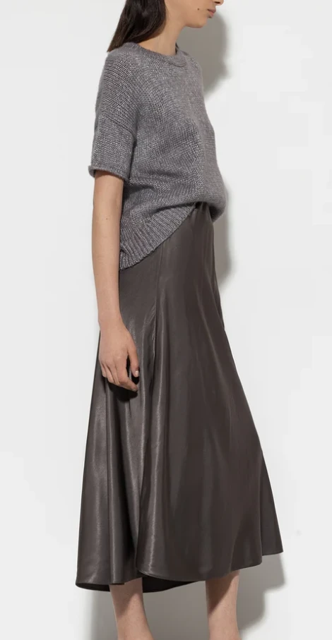 LUISA CERANO Midi-Rock SATIN – Bild 2