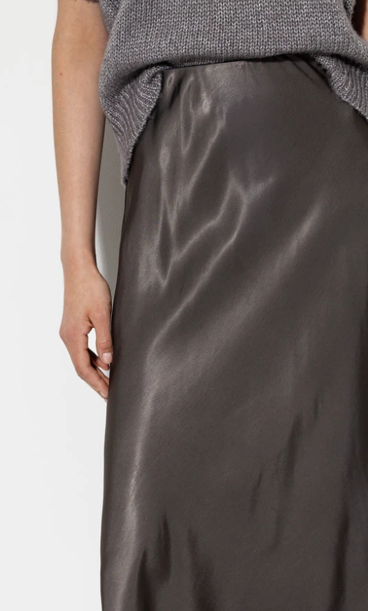 LUISA CERANO Midi-Rock SATIN – Bild 4