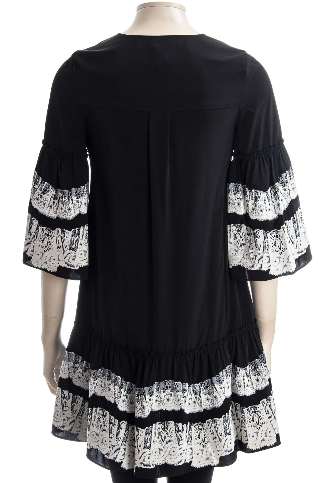 MCQ ALEXANDER MCQUEEN Kleid DRESS BLACK – Bild 4
