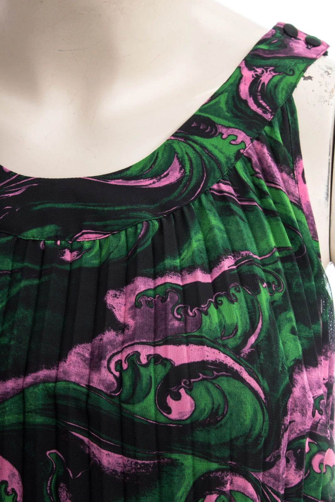 MCQ ALEXANDER MCQUEEN Kleid FLUID SCALLOP – Bild 5