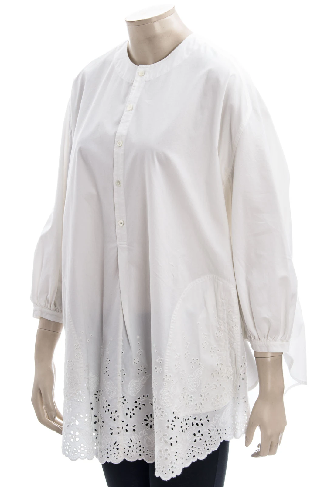 MCQ ALEXANDER MCQUEEN Bluse PONCHO SHIRT – Bild 2