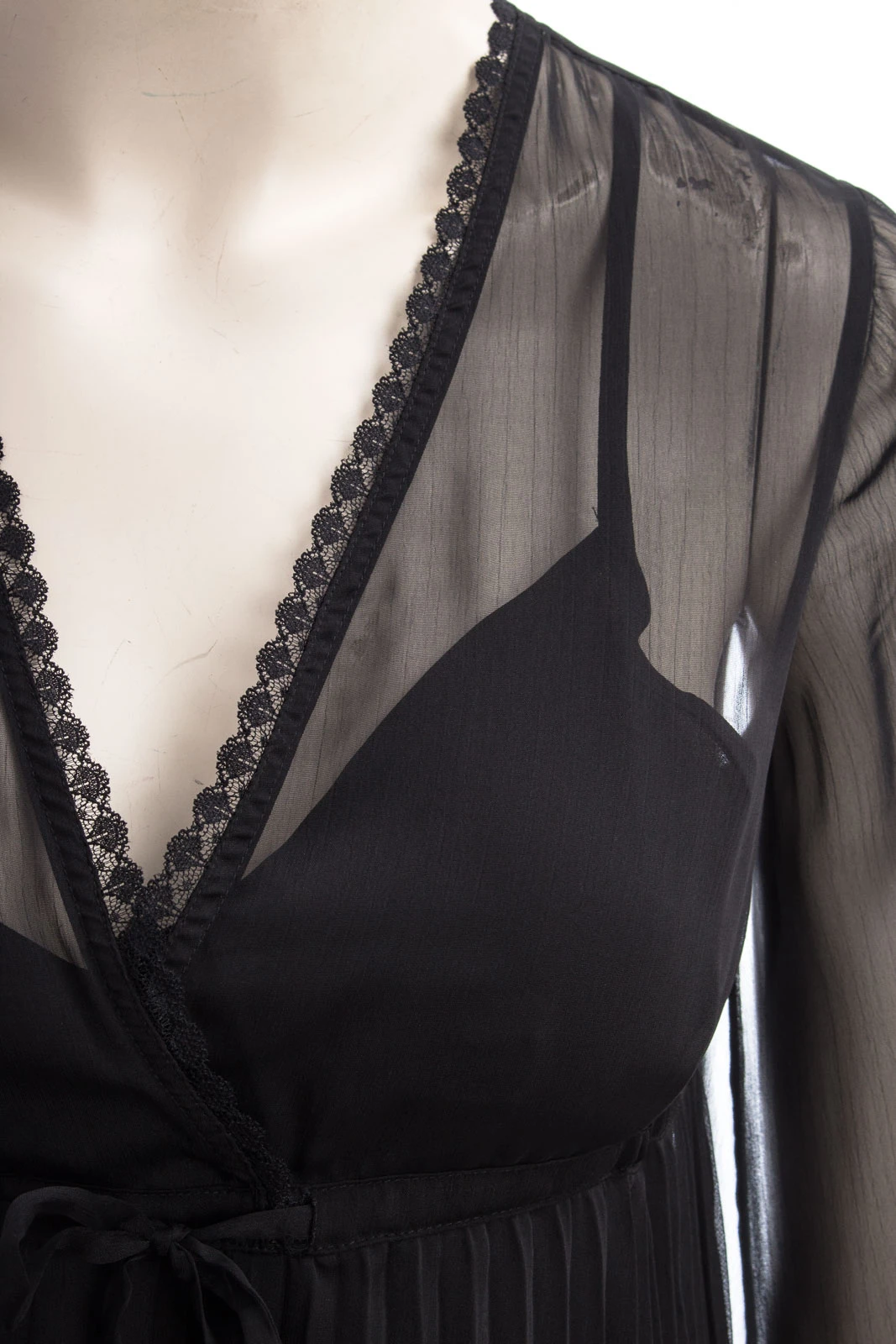 MCQ ALEXANDER MCQUEEN Kleid VOLUME HYBRID PLEATED DRESS – Bild 5