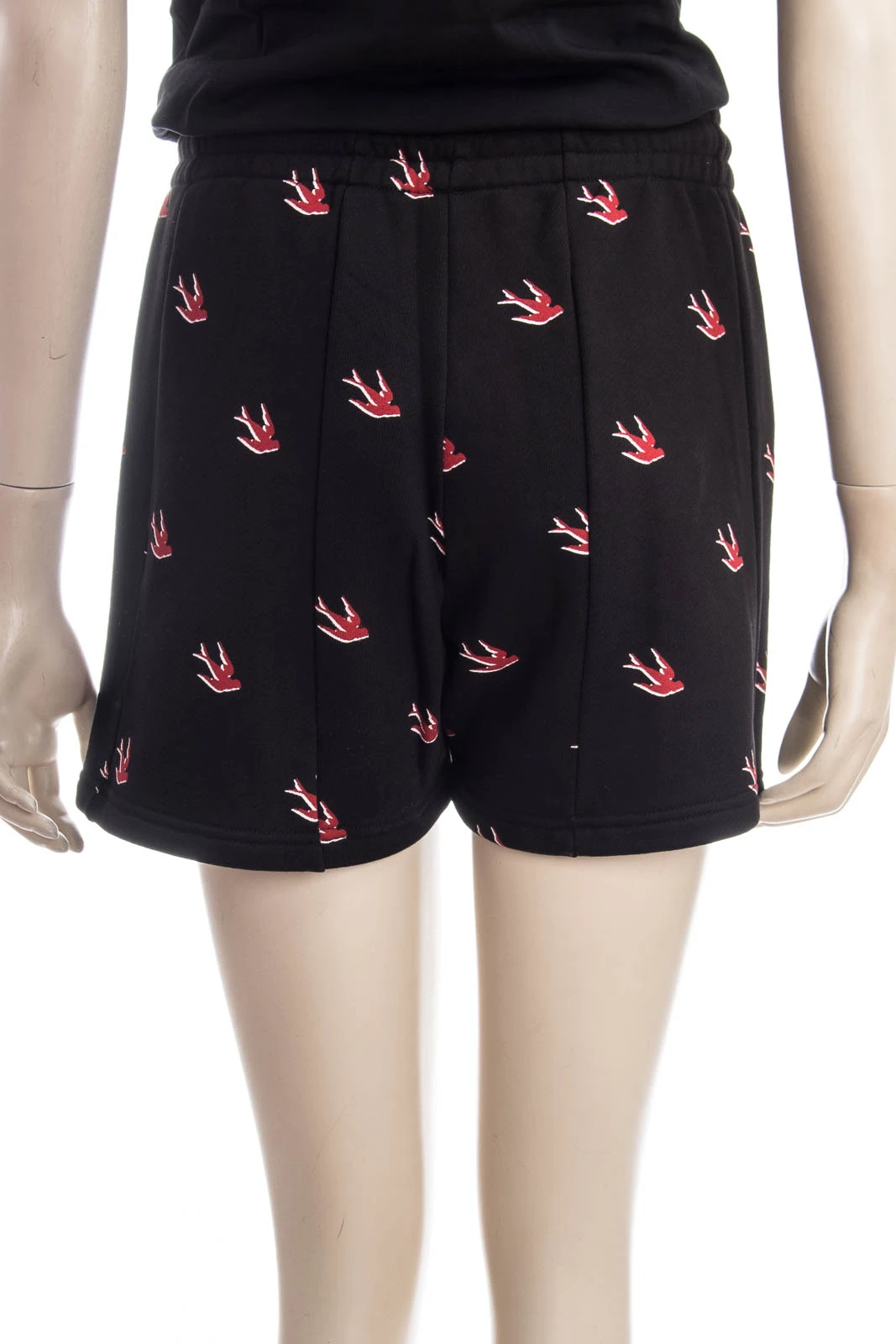 MCQ ALEXANDER MCQUEEN Sweatshorts PANELLED SWEATSHORTS SWALLOW – Bild 3