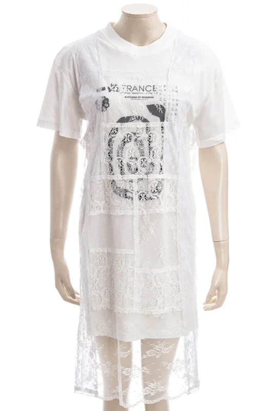 MCQ ALEXANDER MCQUEEN Kleid SATSUKI DRESS CUT UP LACE