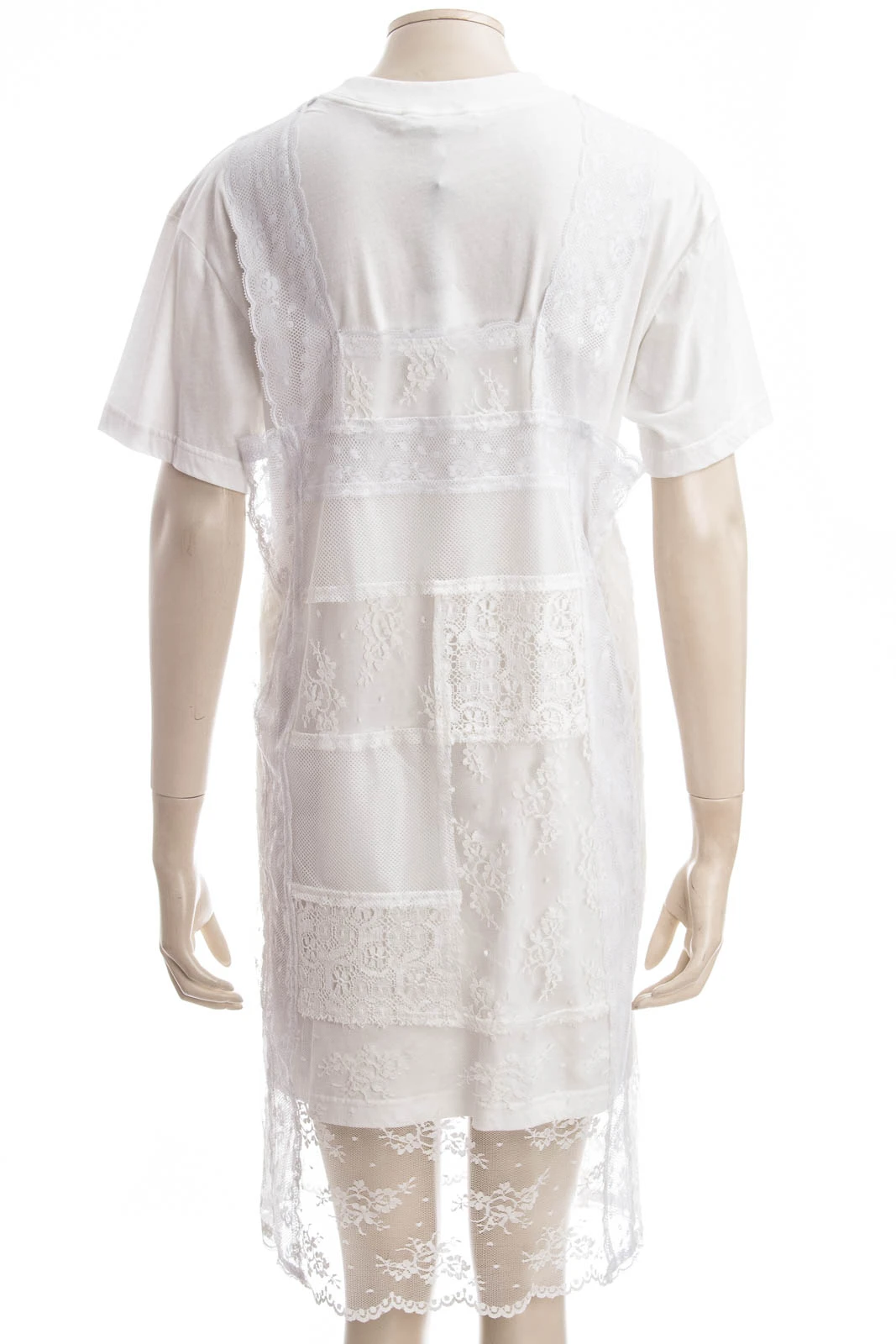 MCQ ALEXANDER MCQUEEN Kleid SATSUKI DRESS CUT UP LACE – Bild 3