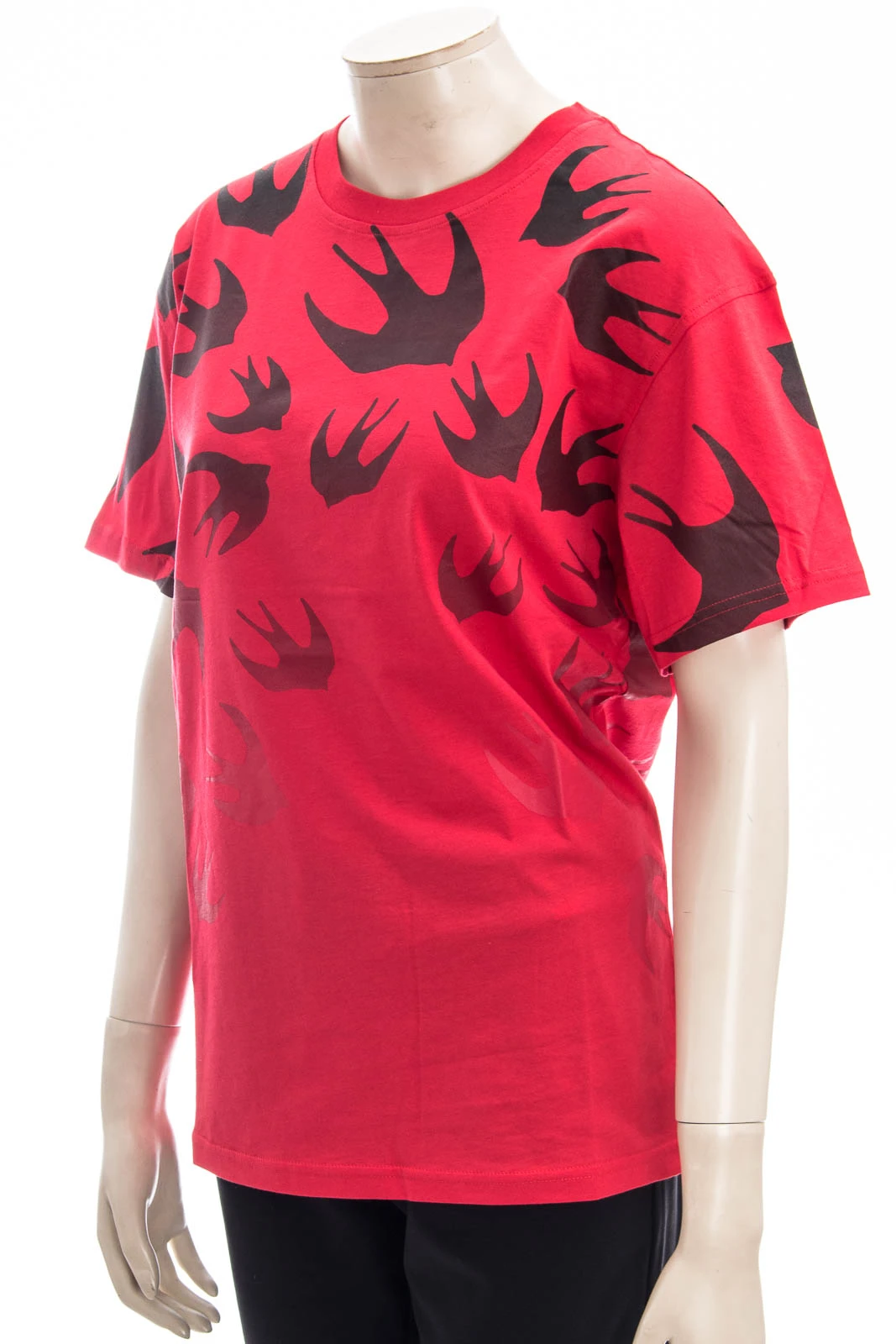 MCQ ALEXANDER MCQUEEN T-Shirt BOYFRIEND T-SHIRT 2 FADING SWALLOW – Bild 2