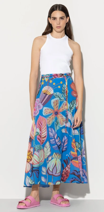 LUISA CERANO Maxirock CARIBBEAN-PRINT – Bild 2