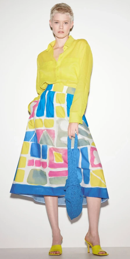 LUISA CERANO Midirock ETHNIC-PRINT – Bild 2