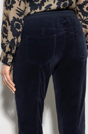 LUISA CERANO Hose HIGH STRETCH VELVET PANTS – Bild 3