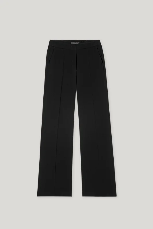LUISA CERANO Hose SATIN-WIDELEG-PANTS
