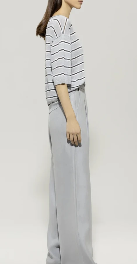 LUISA CERANO Hose GABARDINE WIDELEG – Bild 3