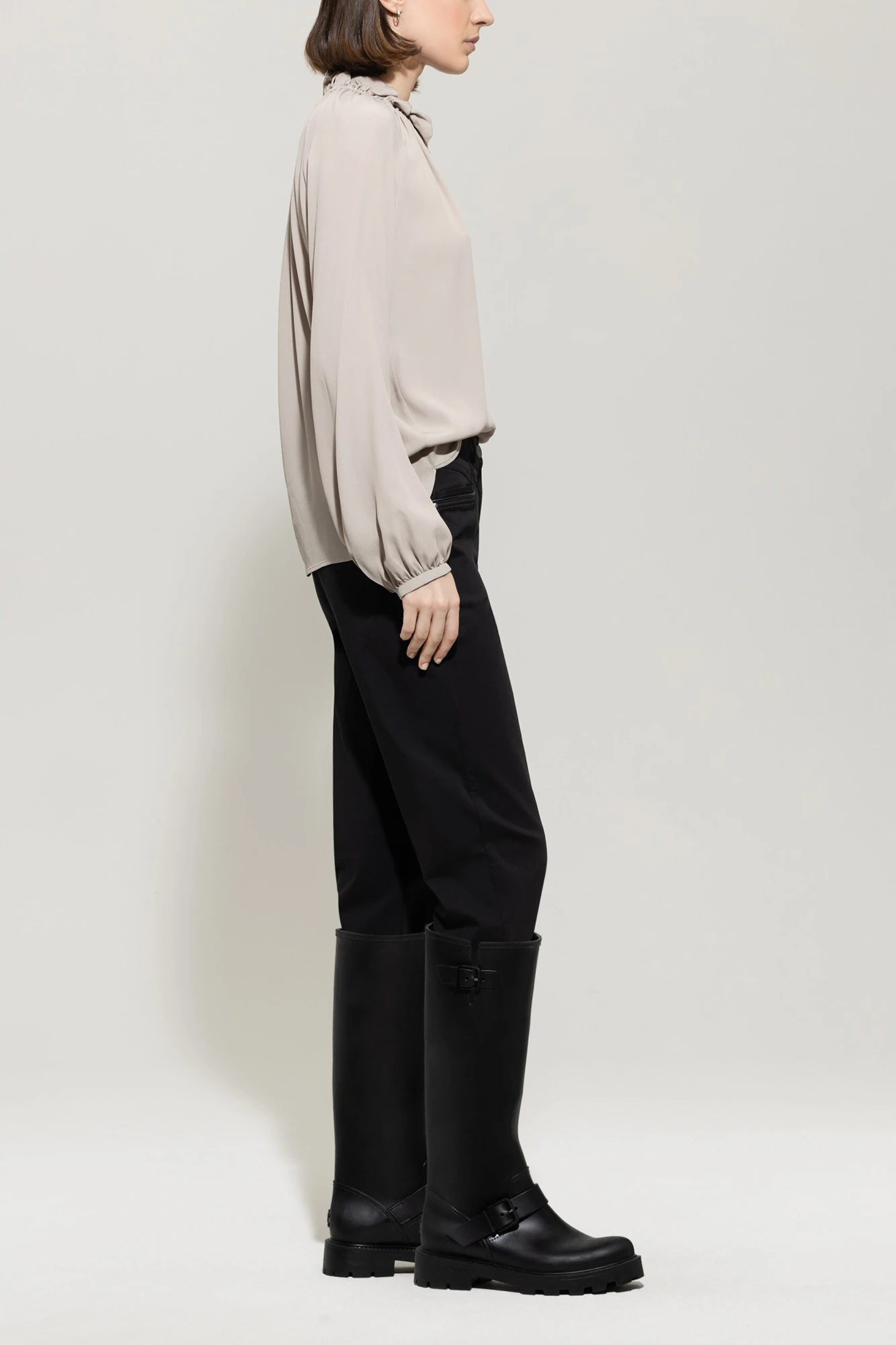 LUISA CERANO Hose HIGH-STRETCH-TAPERED-DENIM – Bild 2