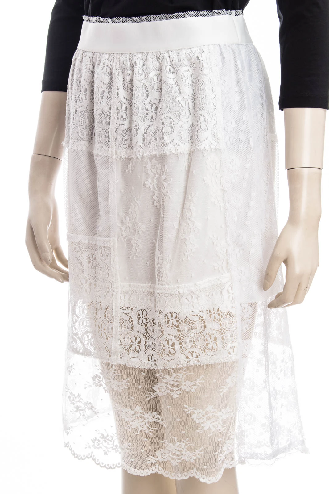 Rock SATSUKI SKIRT CUT UP LACE – Bild 2