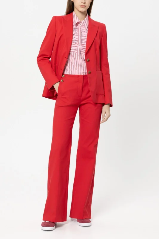 LUISA CERANO Hose GABARDINE-FLARED-PANTS