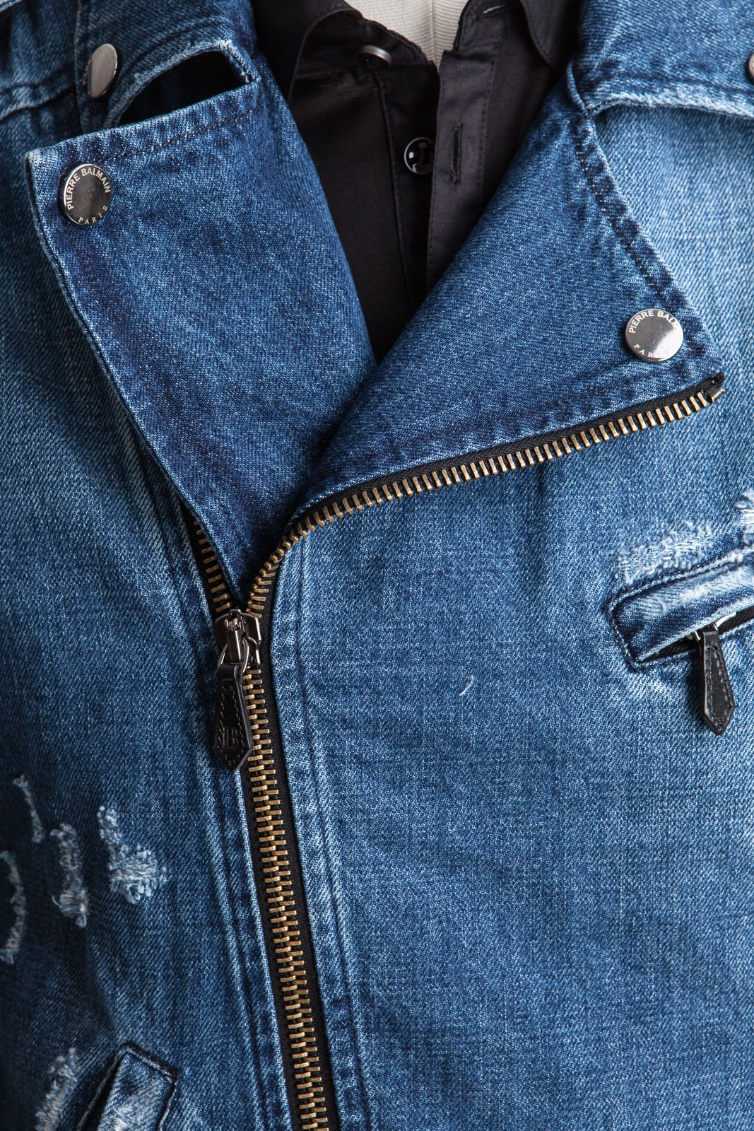 PIERRE BALMAIN Jeansjacke JEANS JACKET – Bild 4