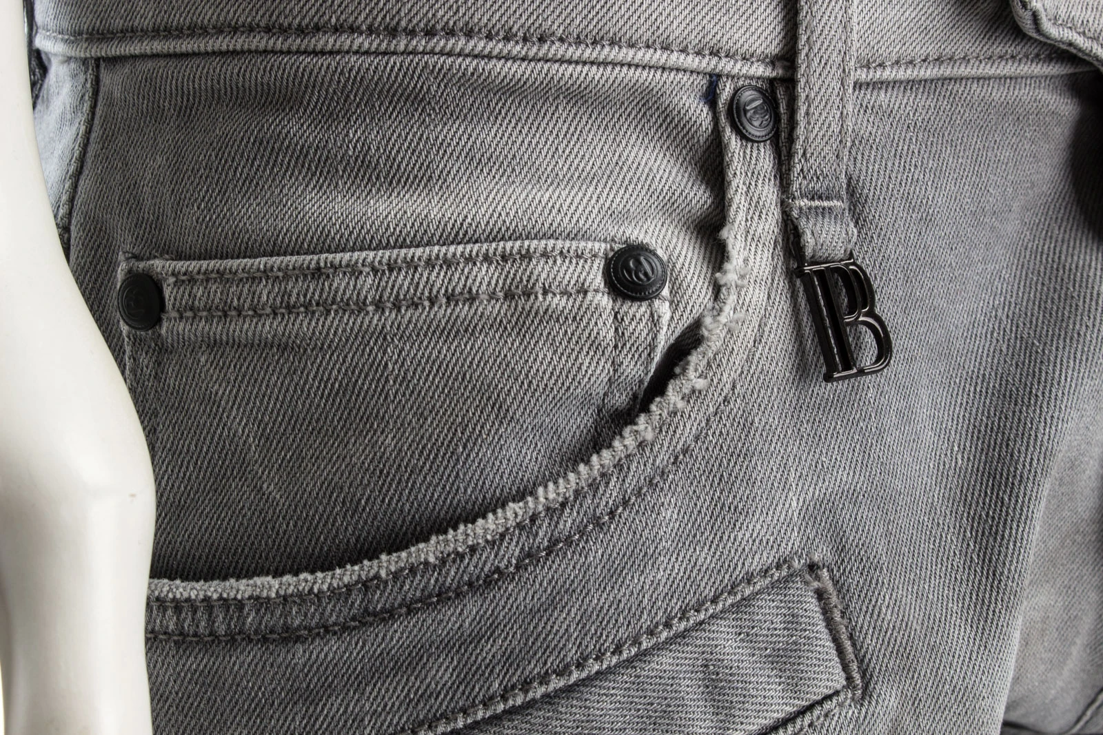 PIERRE BALMAIN Jeans GREY – Bild 5