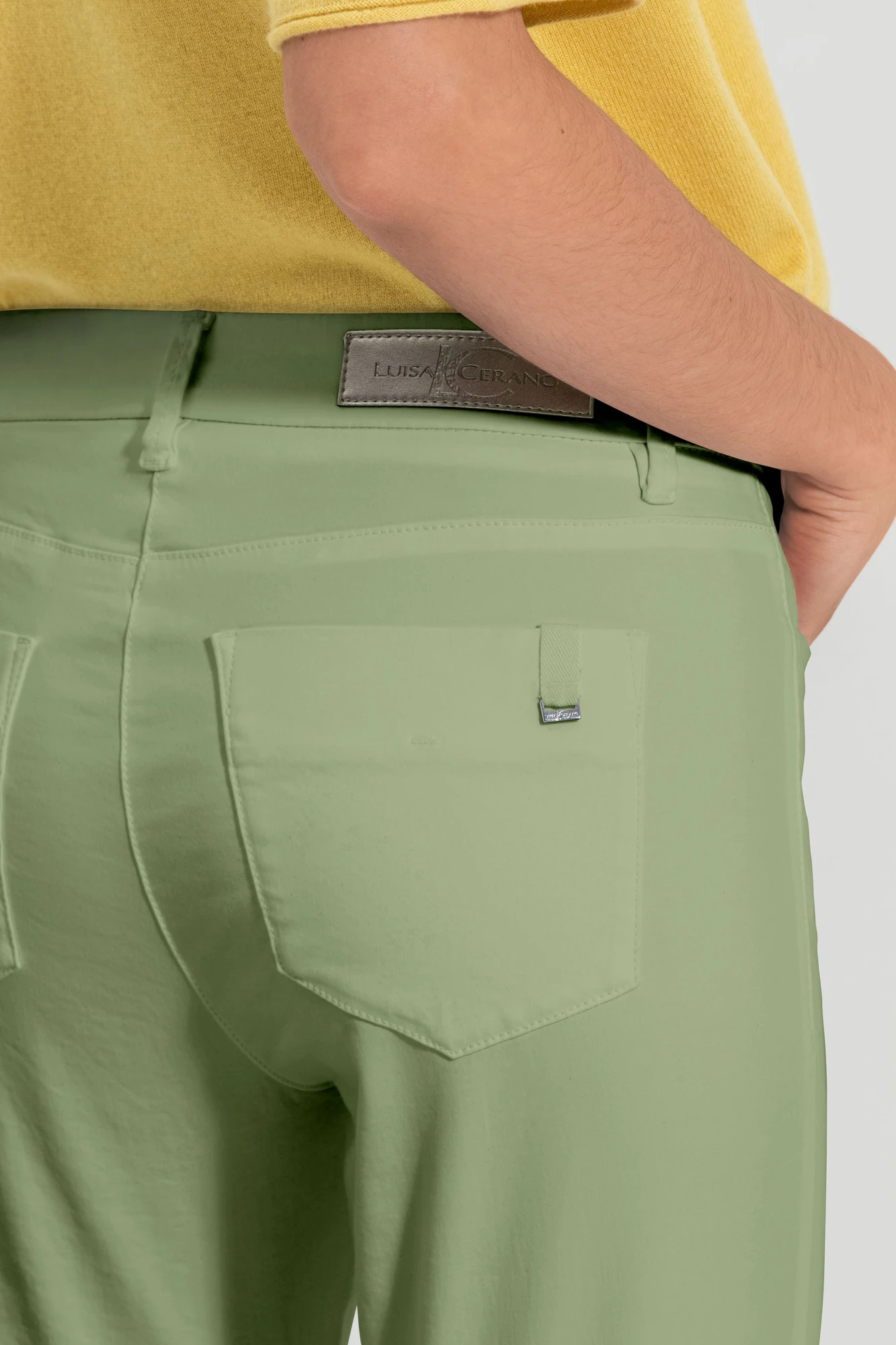 LUISA CERANO Chino HIGH-STRETCH-COLOUR-DENIM – Bild 3