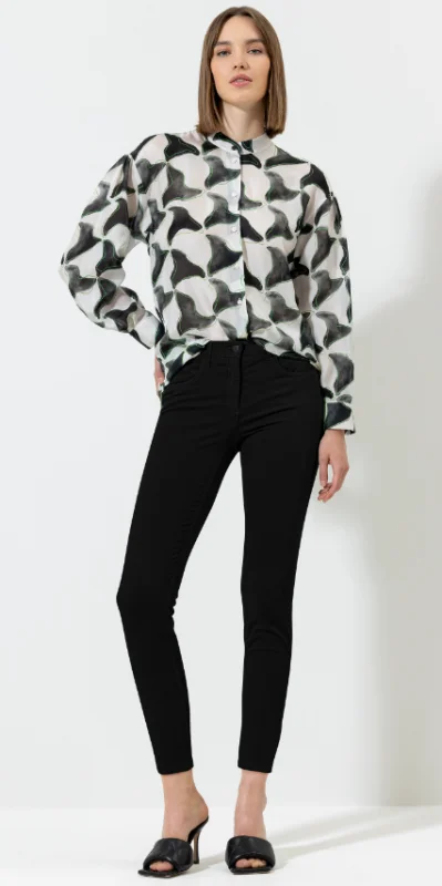 LUISA CERANO Hose HIGH-STRETCH SKINNY DENIM