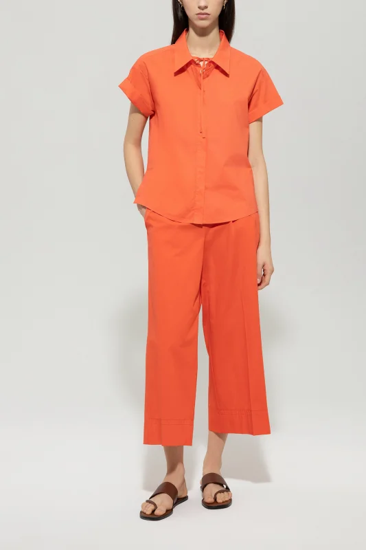 Wideleg-Pants GABARDINE