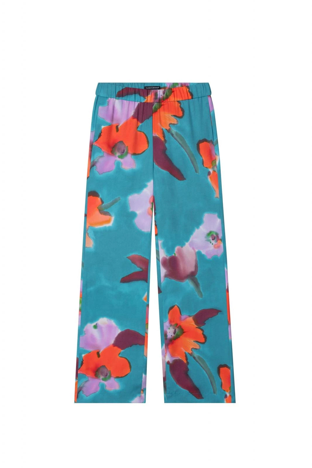 Wideleg-Hose HIBISKUS-PRINT – Bild 4