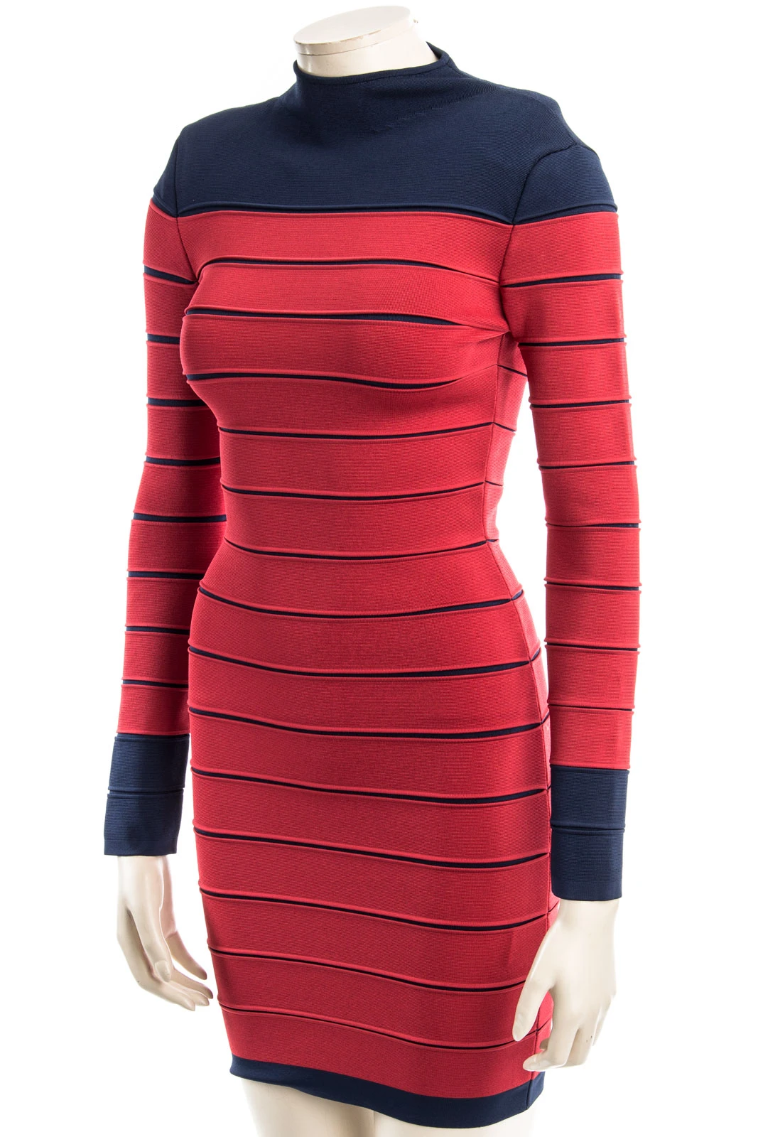 BALMAIN Kleid RED NAVY - Nur in unserem Store in Spremberg erhältlich. – Bild 2