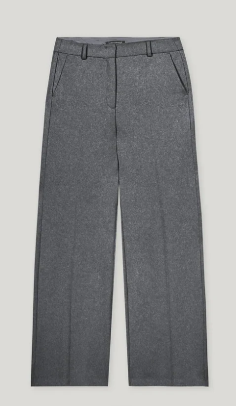Hose FLANELL-WIDELEG-PANTS – Bild 4