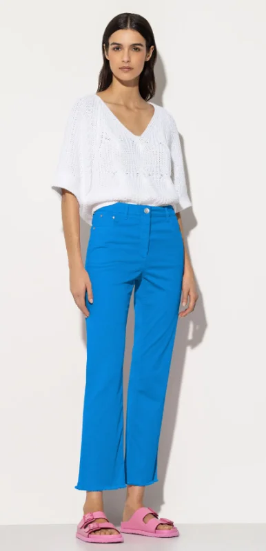 LUISA CERANO Hose BABYFLARE-COLOUR DENIM