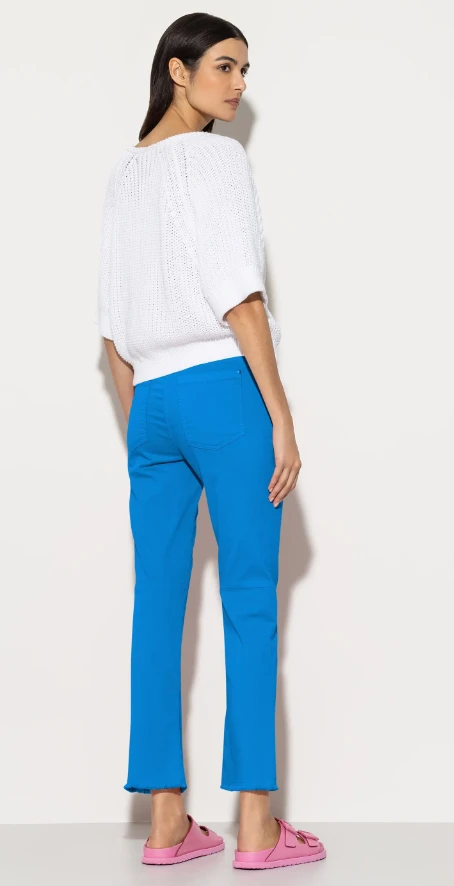 LUISA CERANO Hose BABYFLARE-COLOUR DENIM – Bild 2