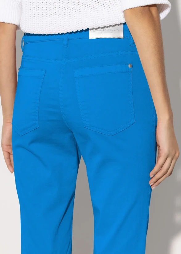 LUISA CERANO Hose BABYFLARE-COLOUR DENIM – Bild 3